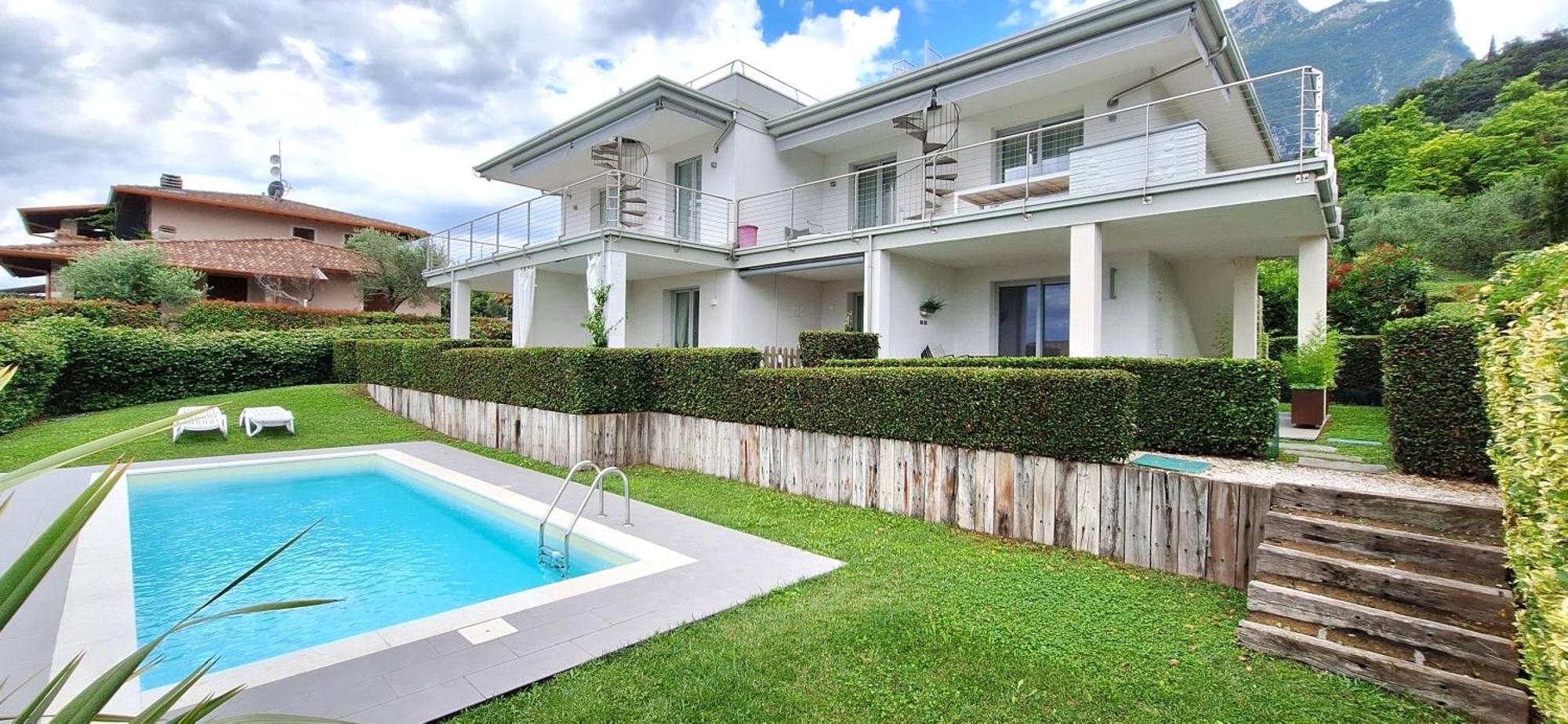 Residence Olivi - Panorama Lake View, Pool, Terrace, Garden, Wifi Тосколано Мадерно Екстериор снимка